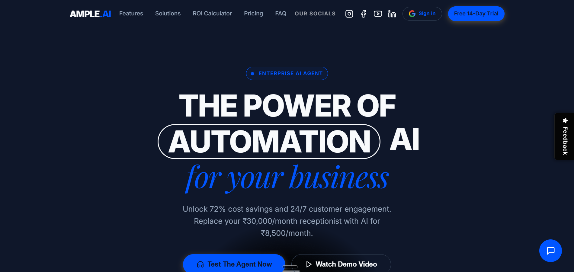 Ample.ai Voice OS